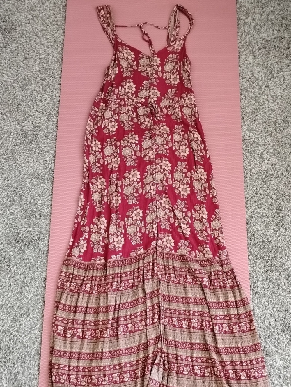 American Eagle Red Maxi Dress